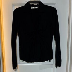 Elegant Black Women's Top